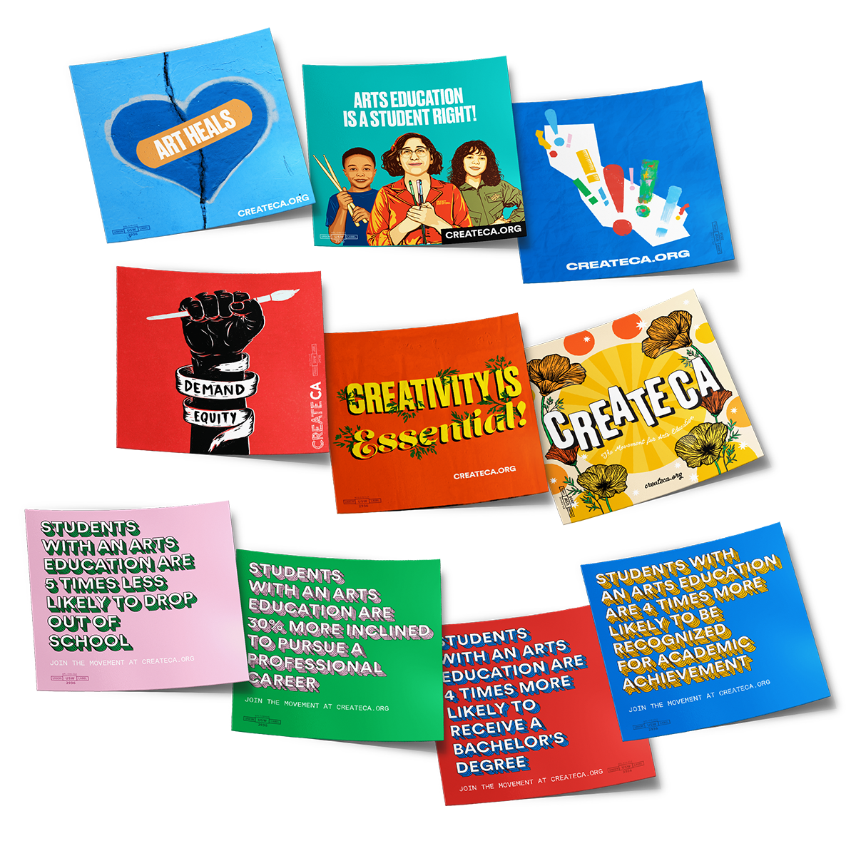 The Create CA Sticker Pack